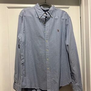 Men's Ralph Lauren long sleeve button down polo